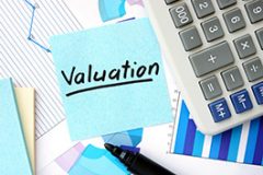 business valuation graphic
